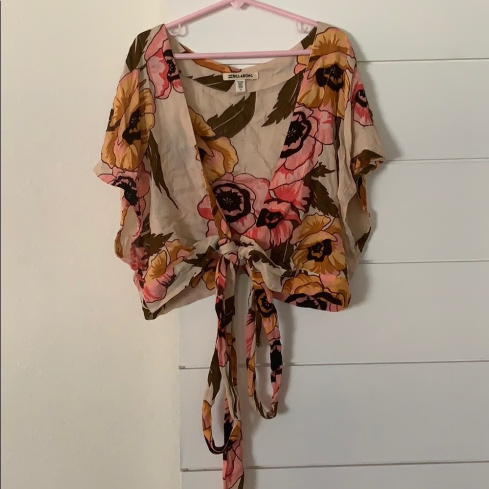 billabong flower top!